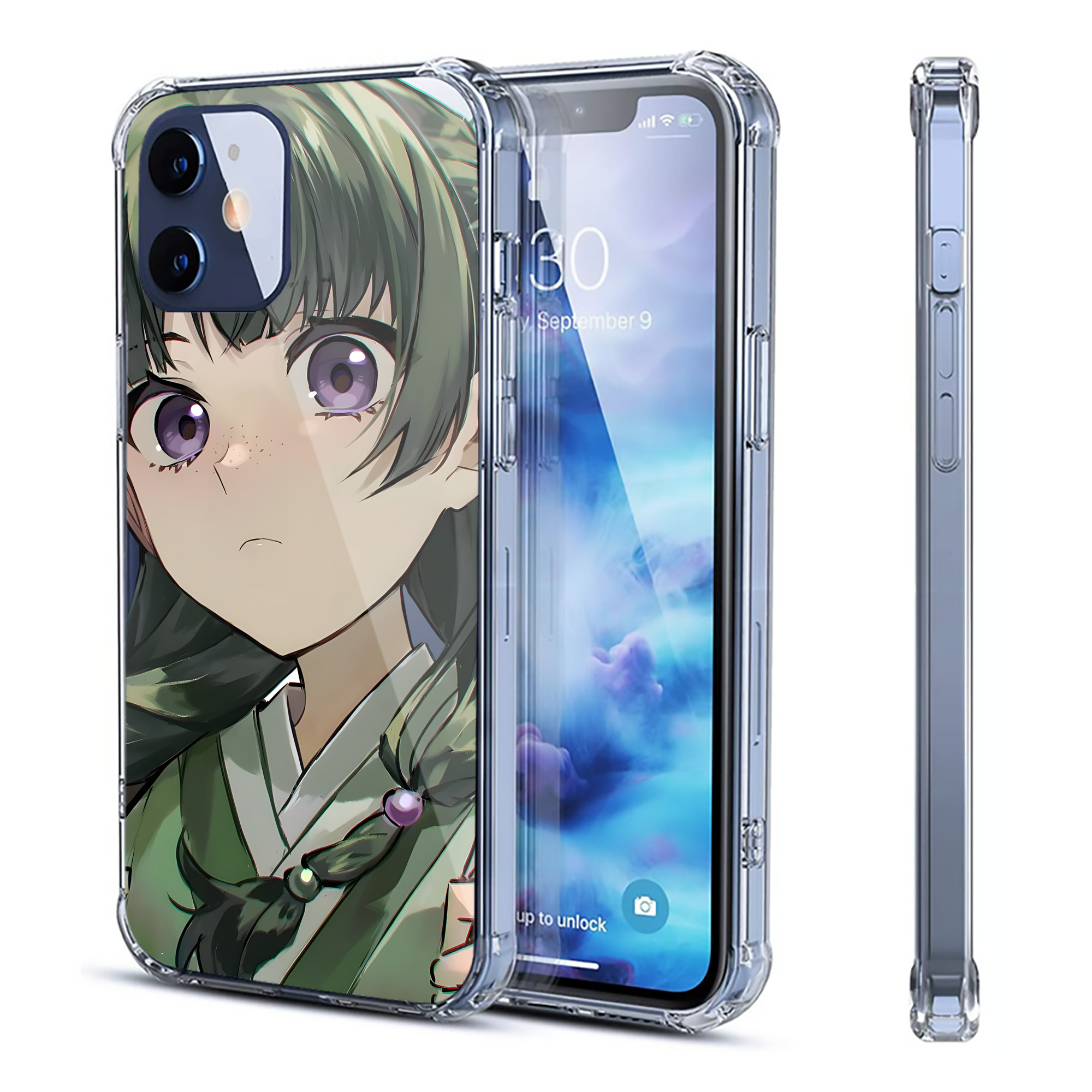 （画像用） 薬屋のひとりごと The Apothecary Diaries 【iPhone 12シリーズ対応】透明スマホケース（クリアソフトケース）